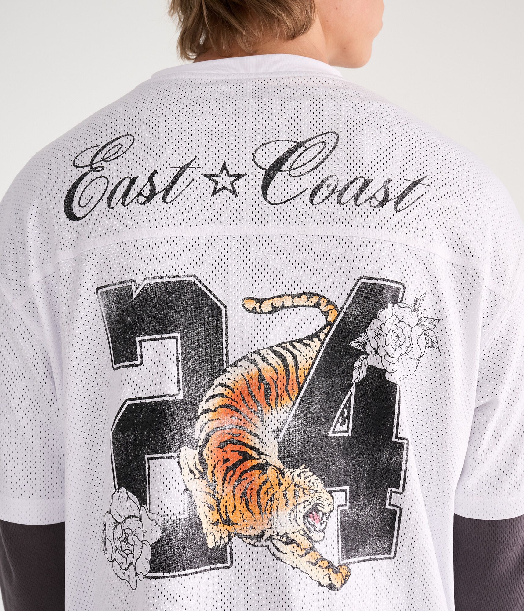 East Coast 24 V-Neck Boxy Mesh Jersey