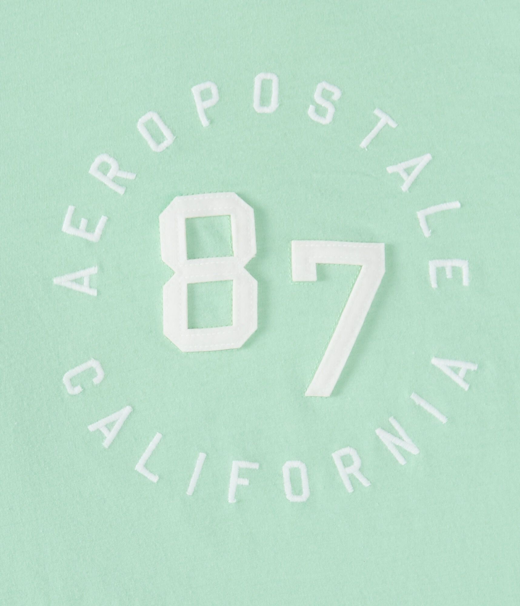 Aeropostale 87 Appliqu&eacute; Graphic Tee