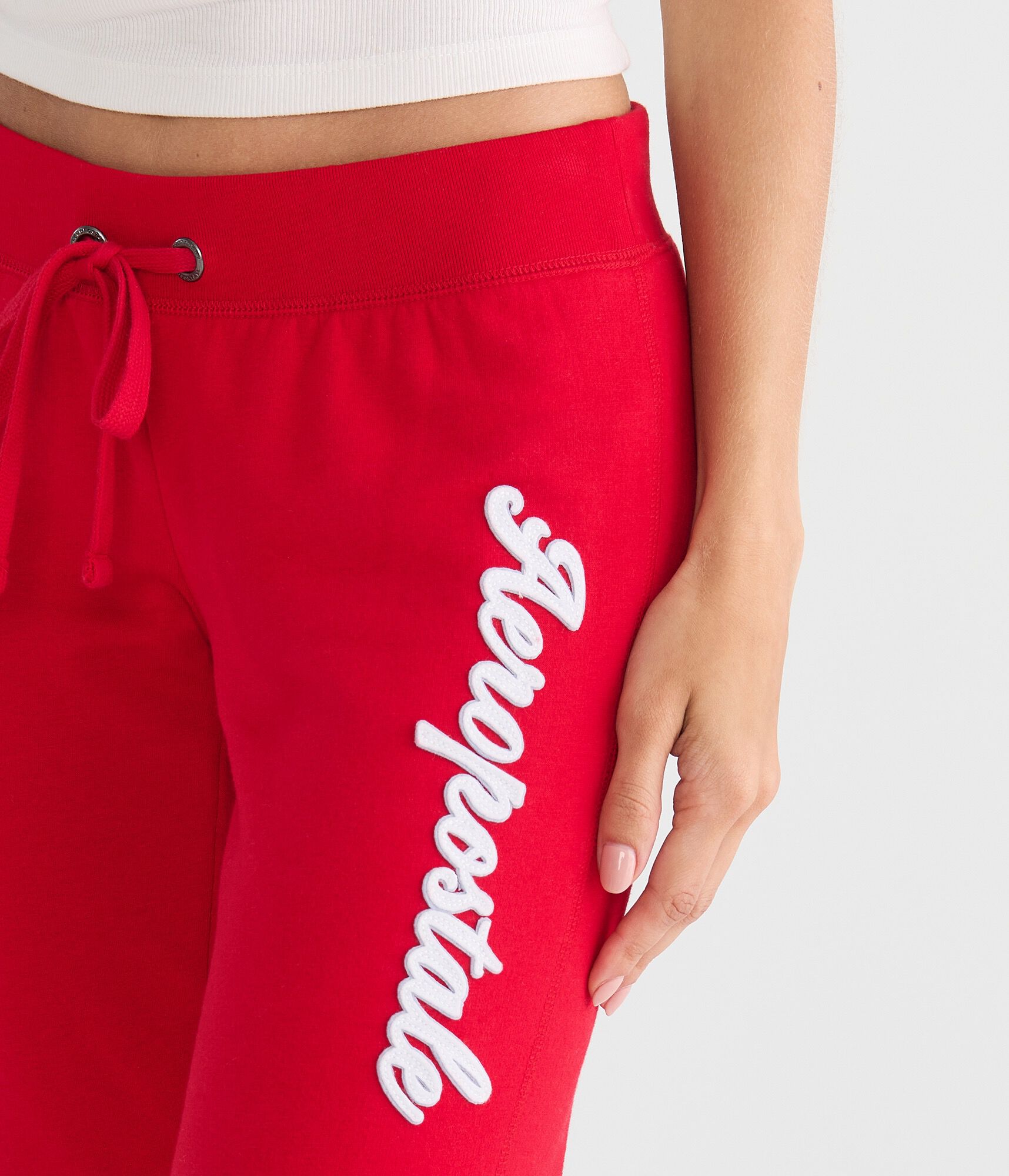 Aeropostale Script Fit &amp; Flare Sweatpants