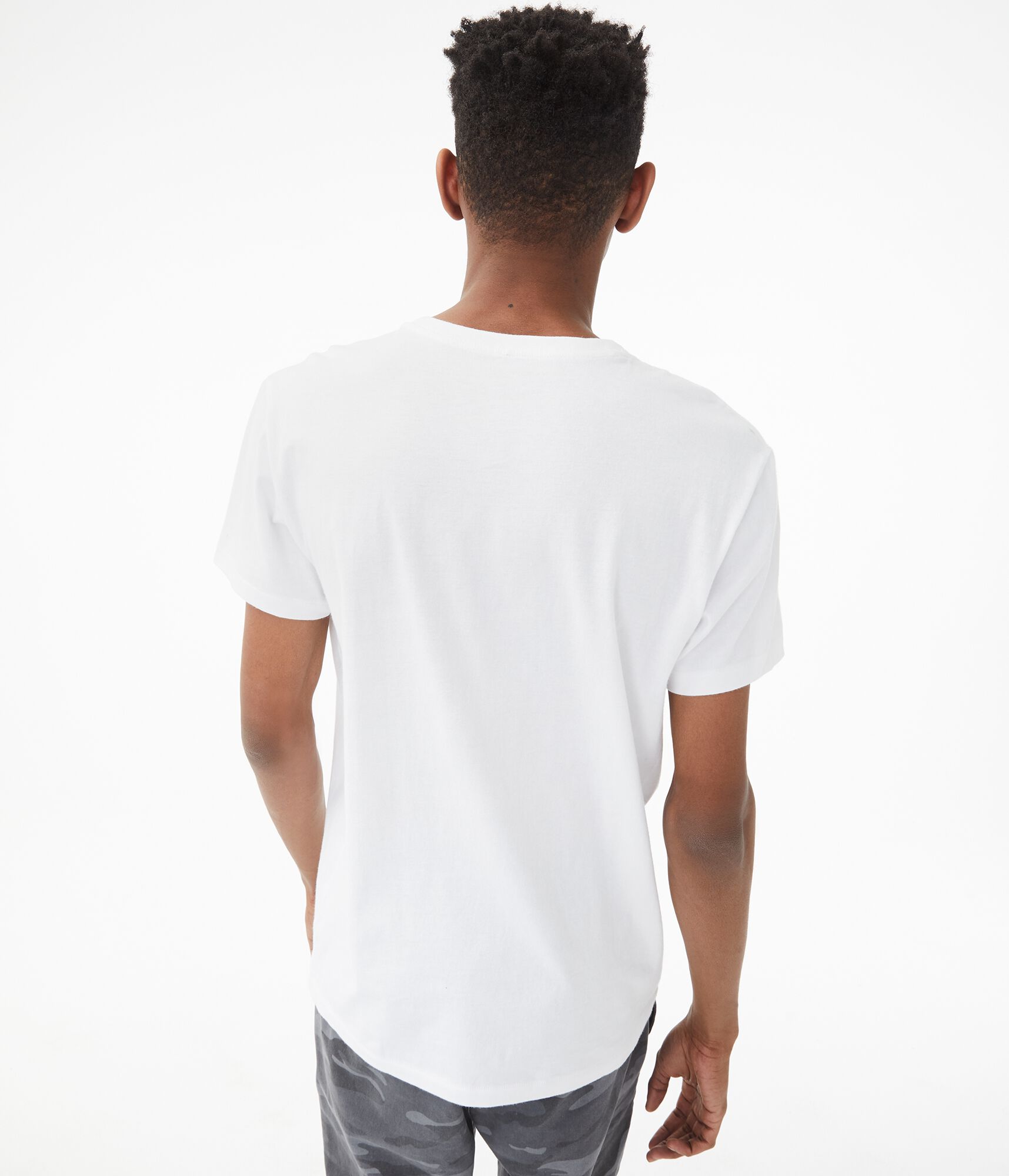Vertical Aeropostale Logo Graphic Tee