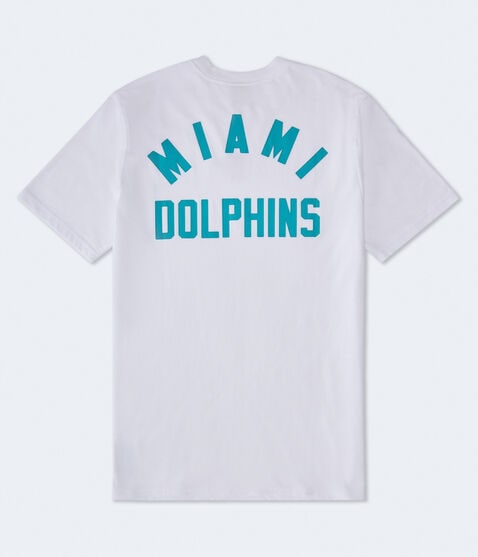 Miami Dolphins Mini Logo Relaxed Graphic Tee Miami Dolphins Mini Logo Relaxed Graphic Tee
