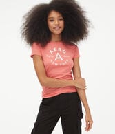 Aero New York Circle Foil Graphic Tee