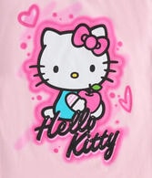 Hello Kitty Airbrush Oversized Graphic Tee