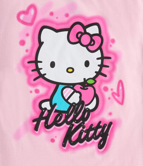 Hello Kitty Airbrush Oversized Graphic Tee Hello Kitty Airbrush Oversized Graphic Tee