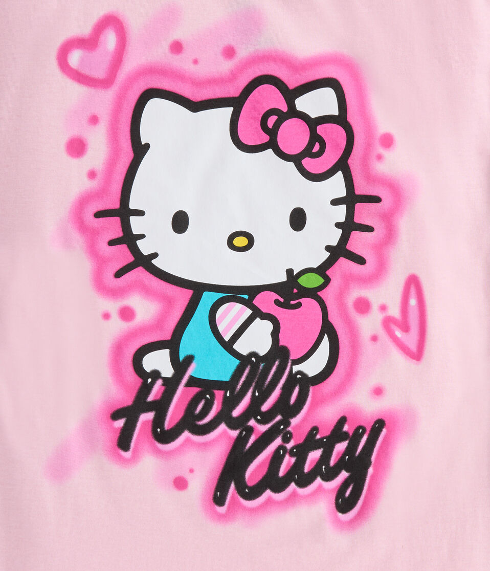 Hello Kitty Airbrush Oversized Graphic Tee