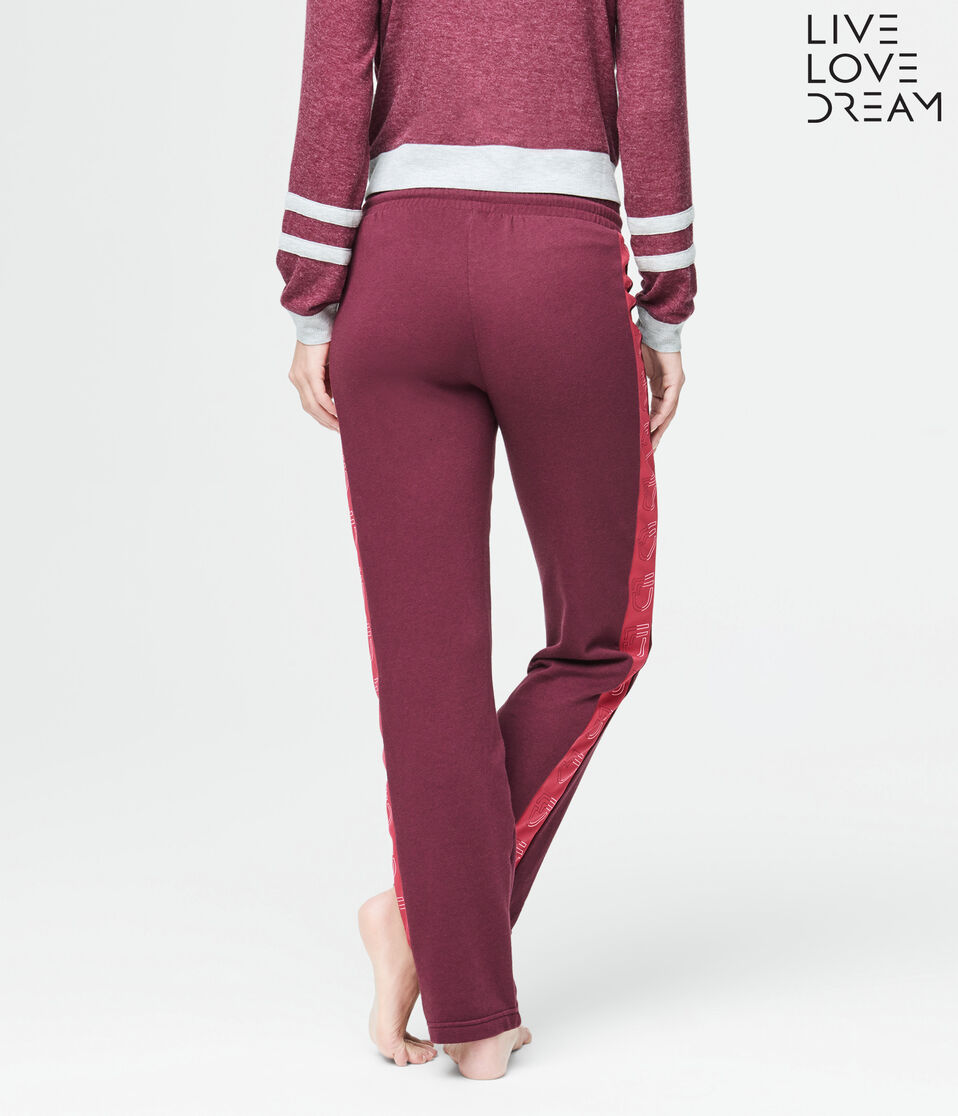 LLD Logo Stripe 90's Wide-Leg Sweatpants