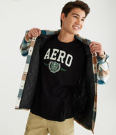 Aero Athletic Crest Appliqué Graphic Tee