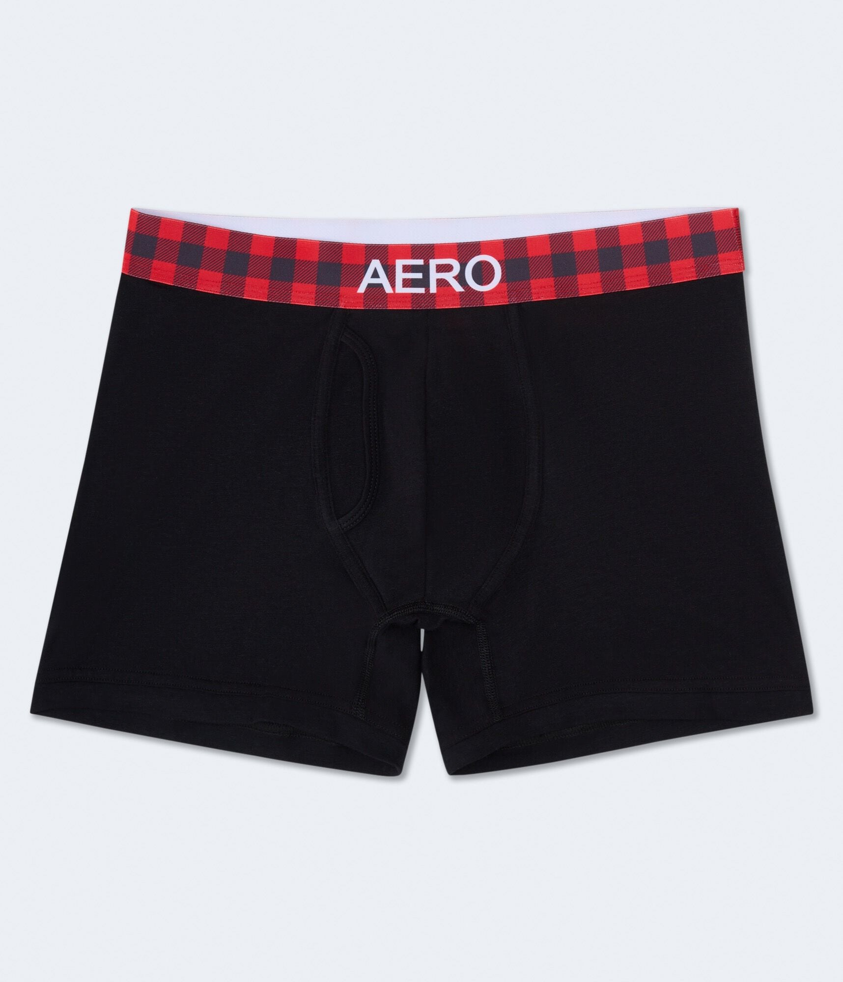 Buffalo Check Waistband 4.5" Boxer Brief