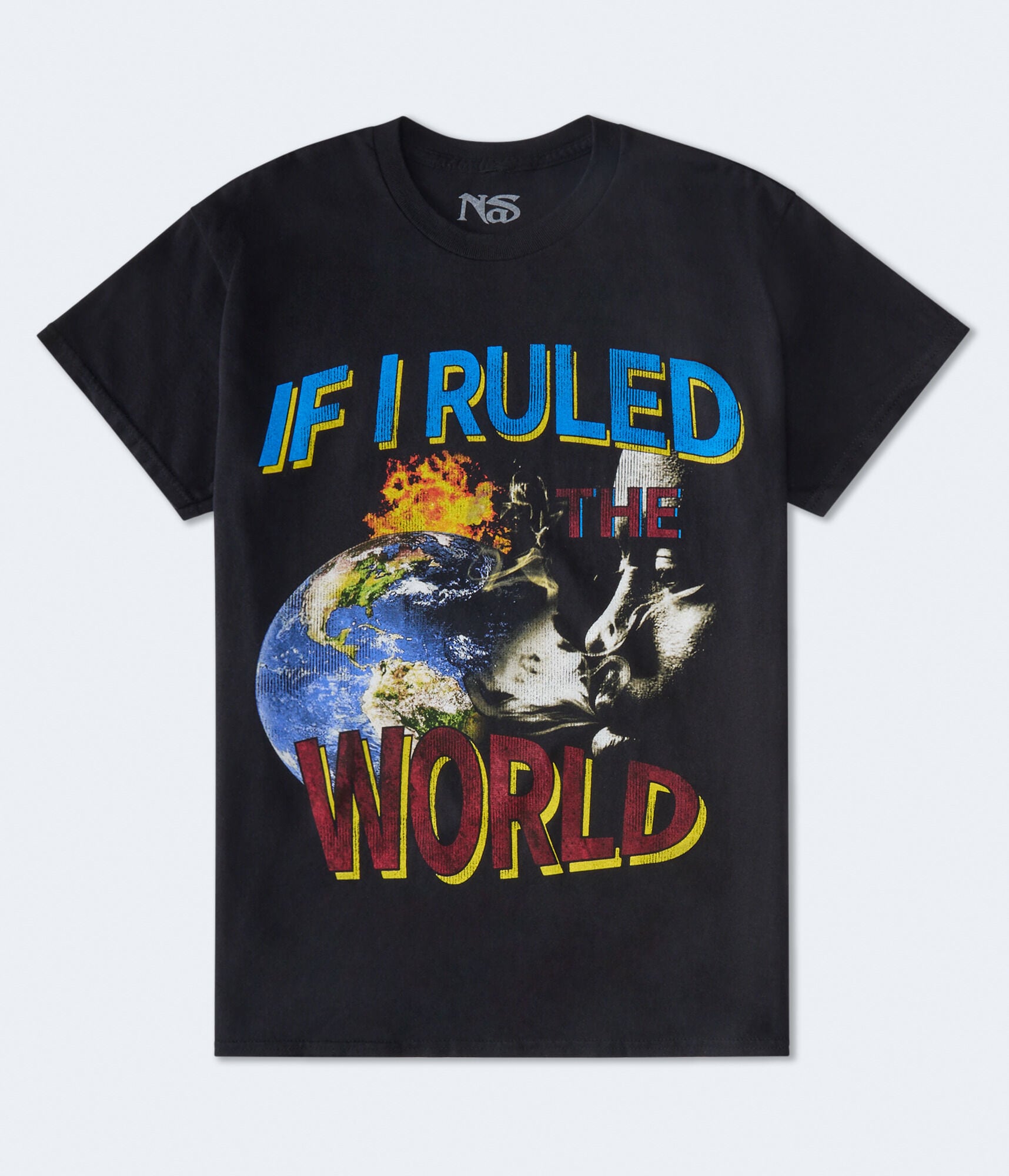 Nas If I Ruled The World Relaxed Graphic Tee