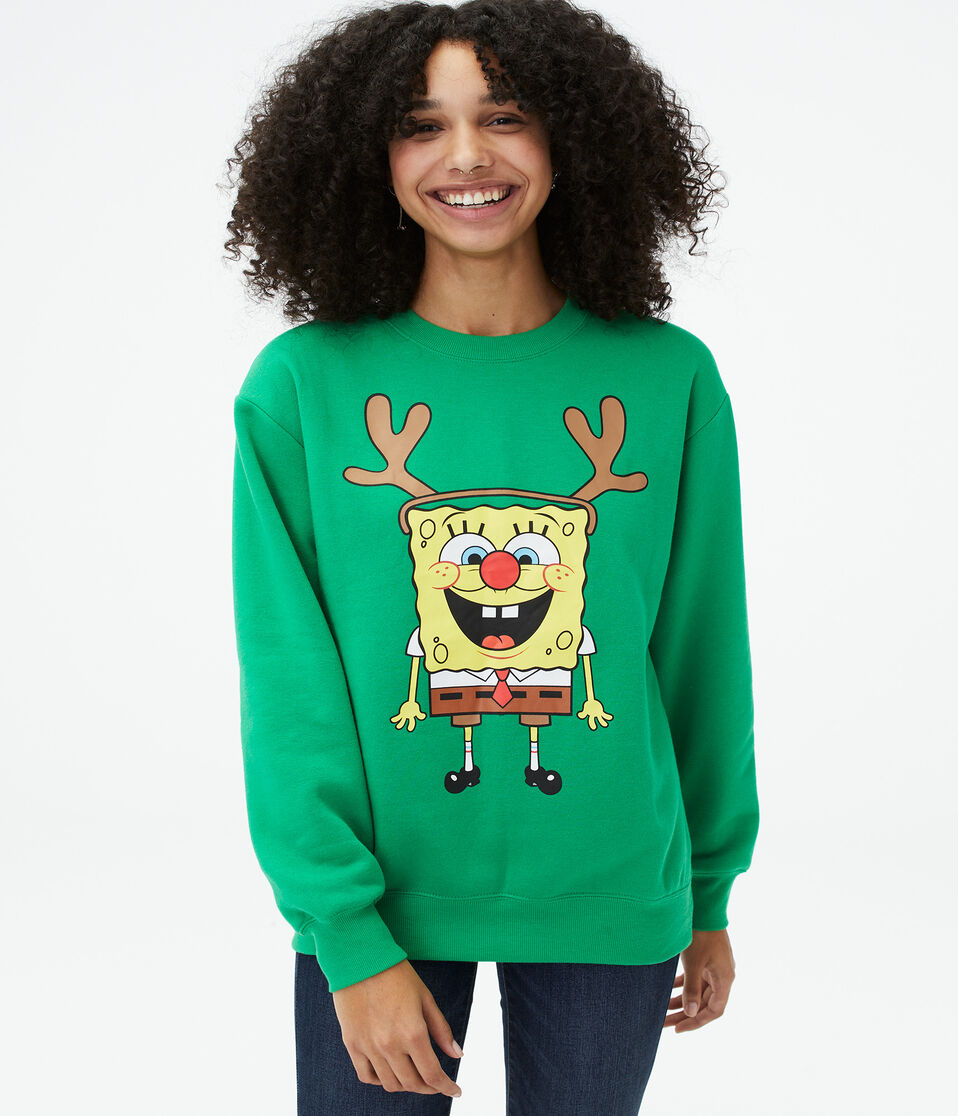 SpongeBob Christmas Crew Sweatshirt