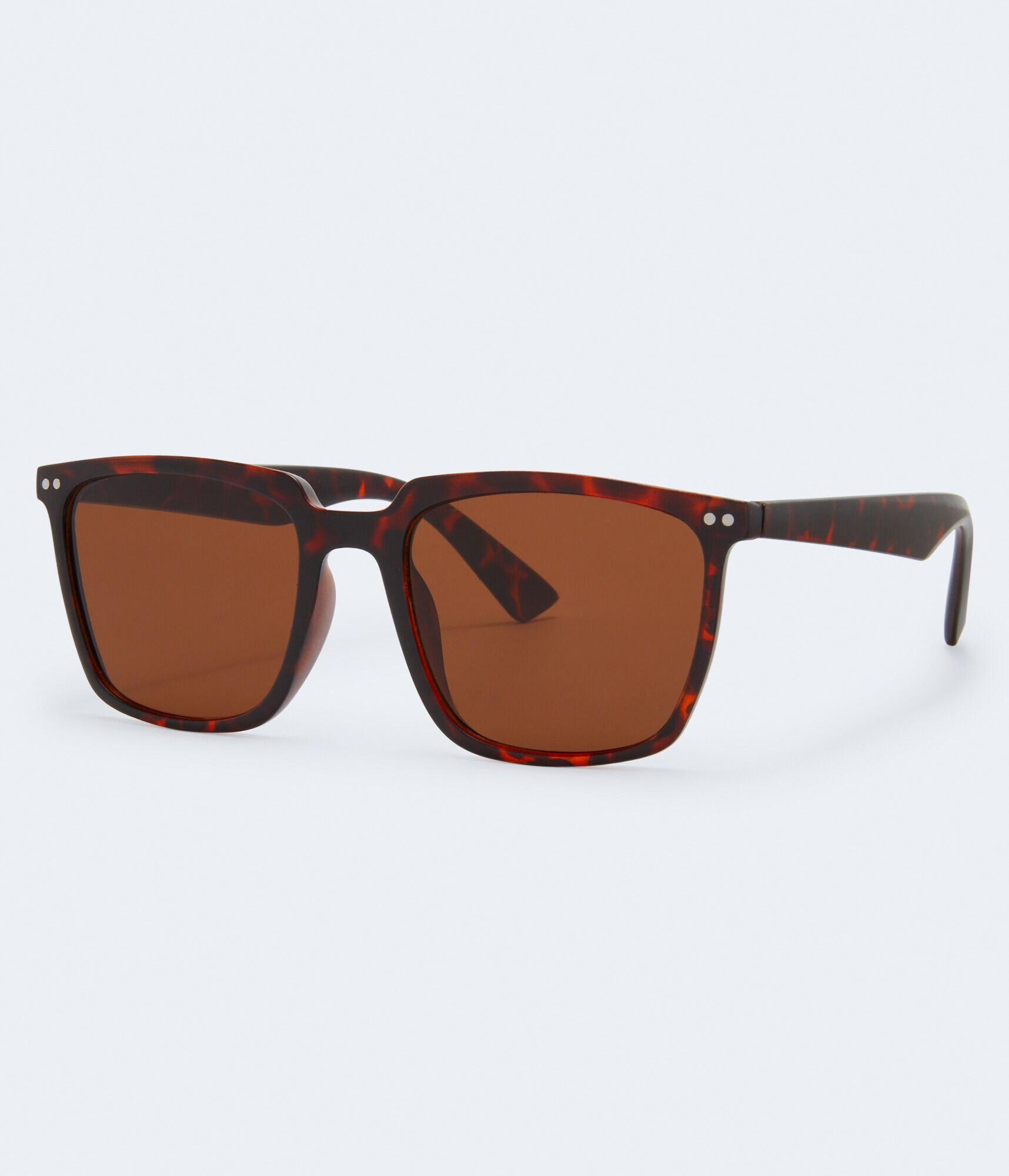 Tortoiseshell Medium Square Sunglasses