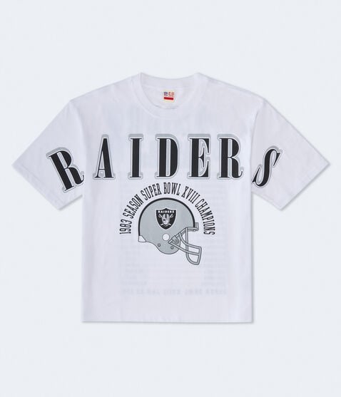 Las Vegas Raiders Super Bowl Boxy Graphic Tee Las Vegas Raiders Super Bowl Boxy Graphic Tee