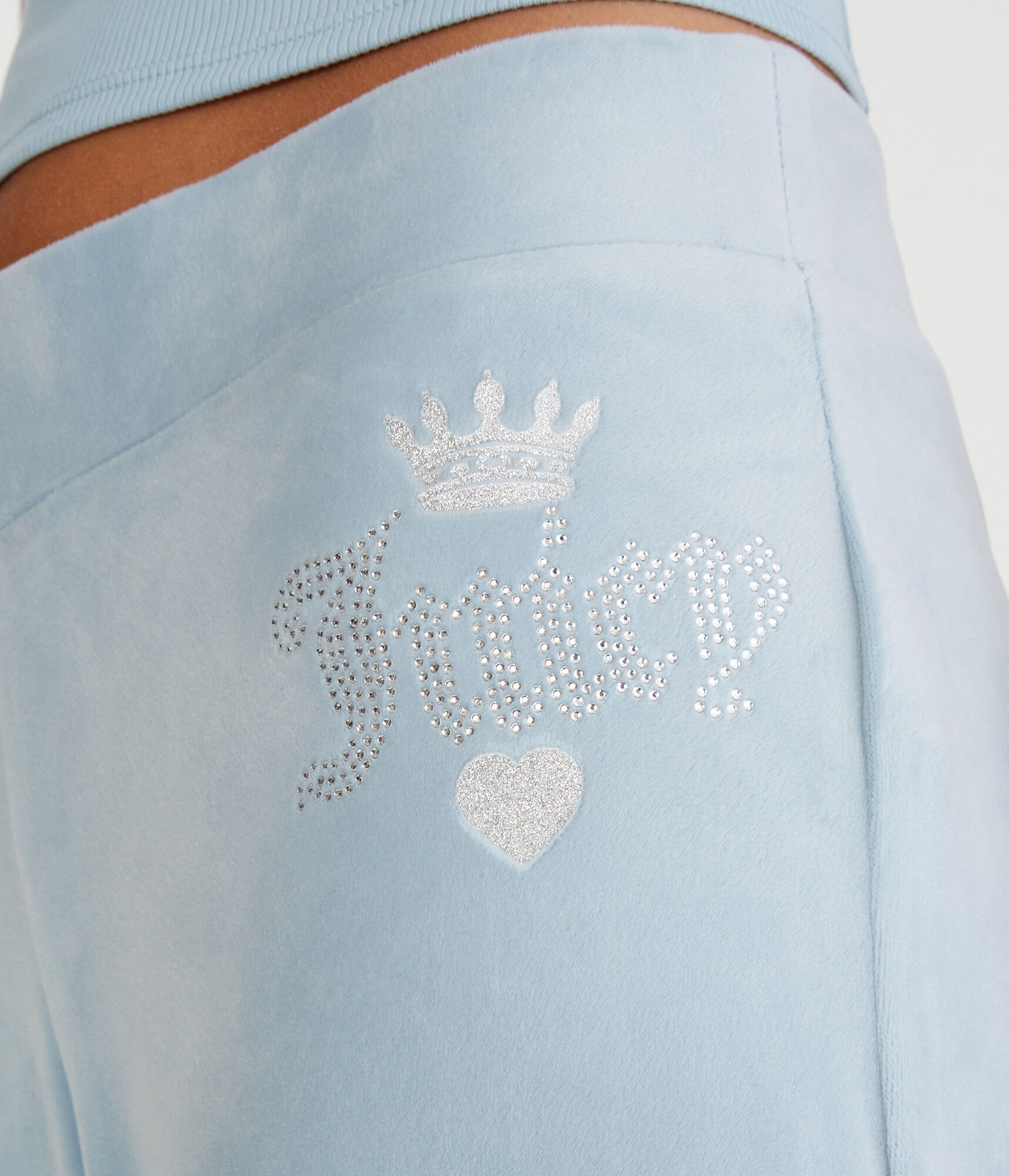 Juicy Couture Bling Velour Track Pants