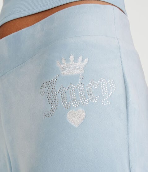 Juicy Couture Bling Velour Track Pants Juicy Couture Bling Velour Track Pants