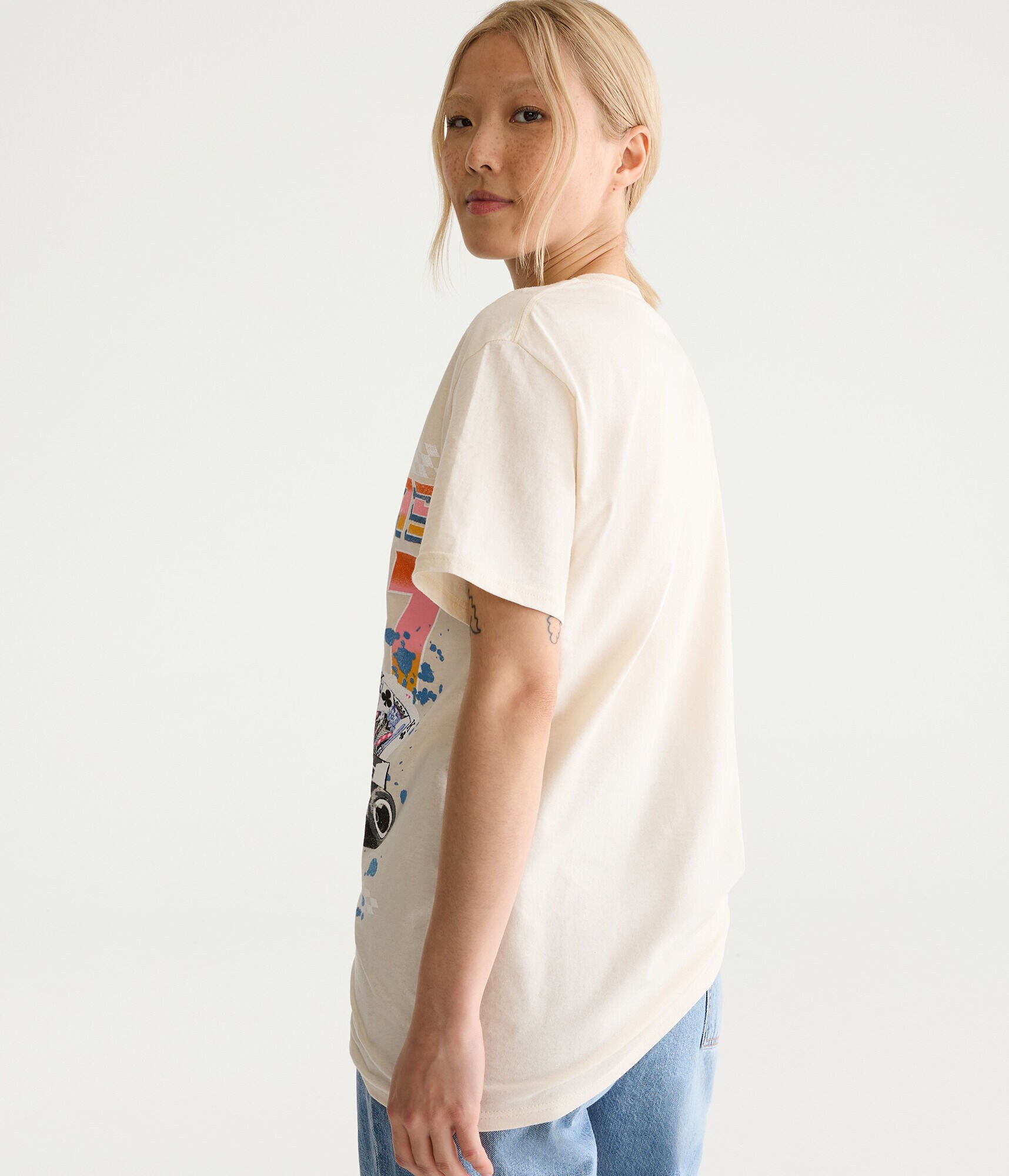 Las Vegas Racing Boyfriend Graphic Tee