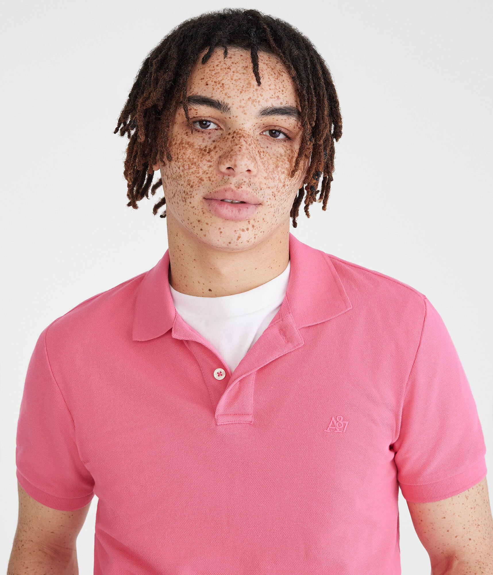 Tonal A87 Logo Piqu&amp;eacute; Polo