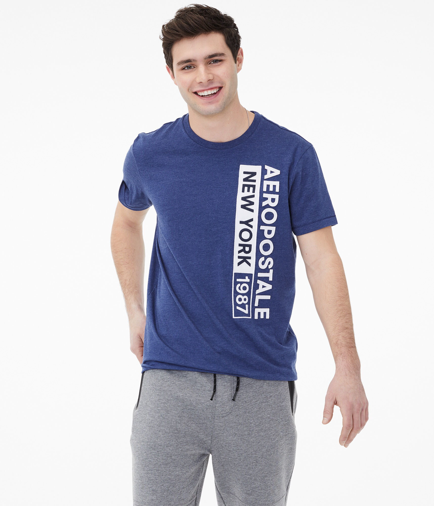 Aeropostale New York Logo Graphic Tee