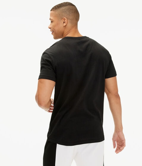 NY Aeropostale Logo Appliqué Graphic Tee NY Aeropostale Logo Appliqué Graphic Tee