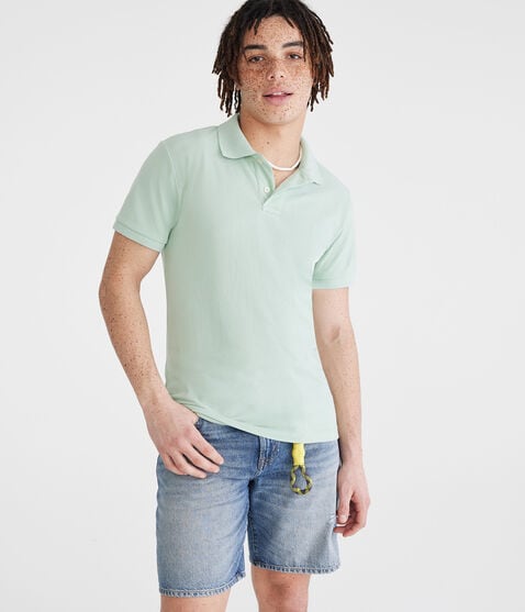 Tonal A87 Logo Piqué Polo Tonal A87 Logo Piqué Polo