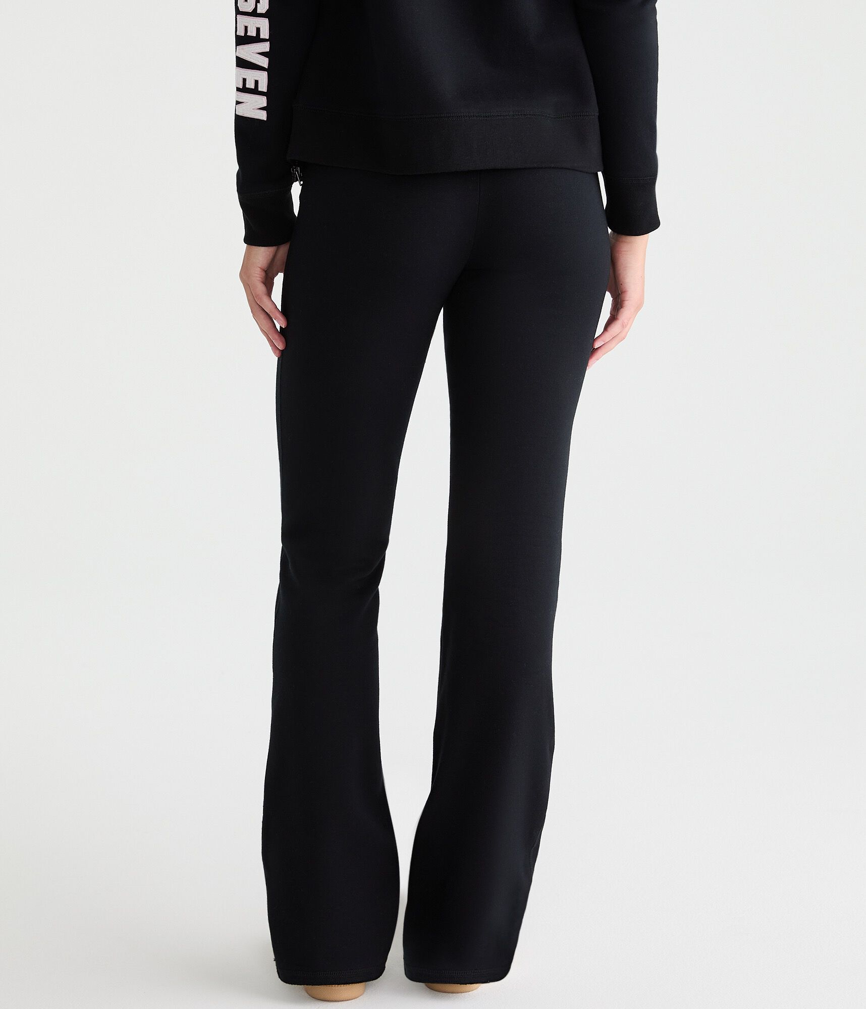 Aeropostale Rhinestone Crest Fit &amp; Flare Sweatpants