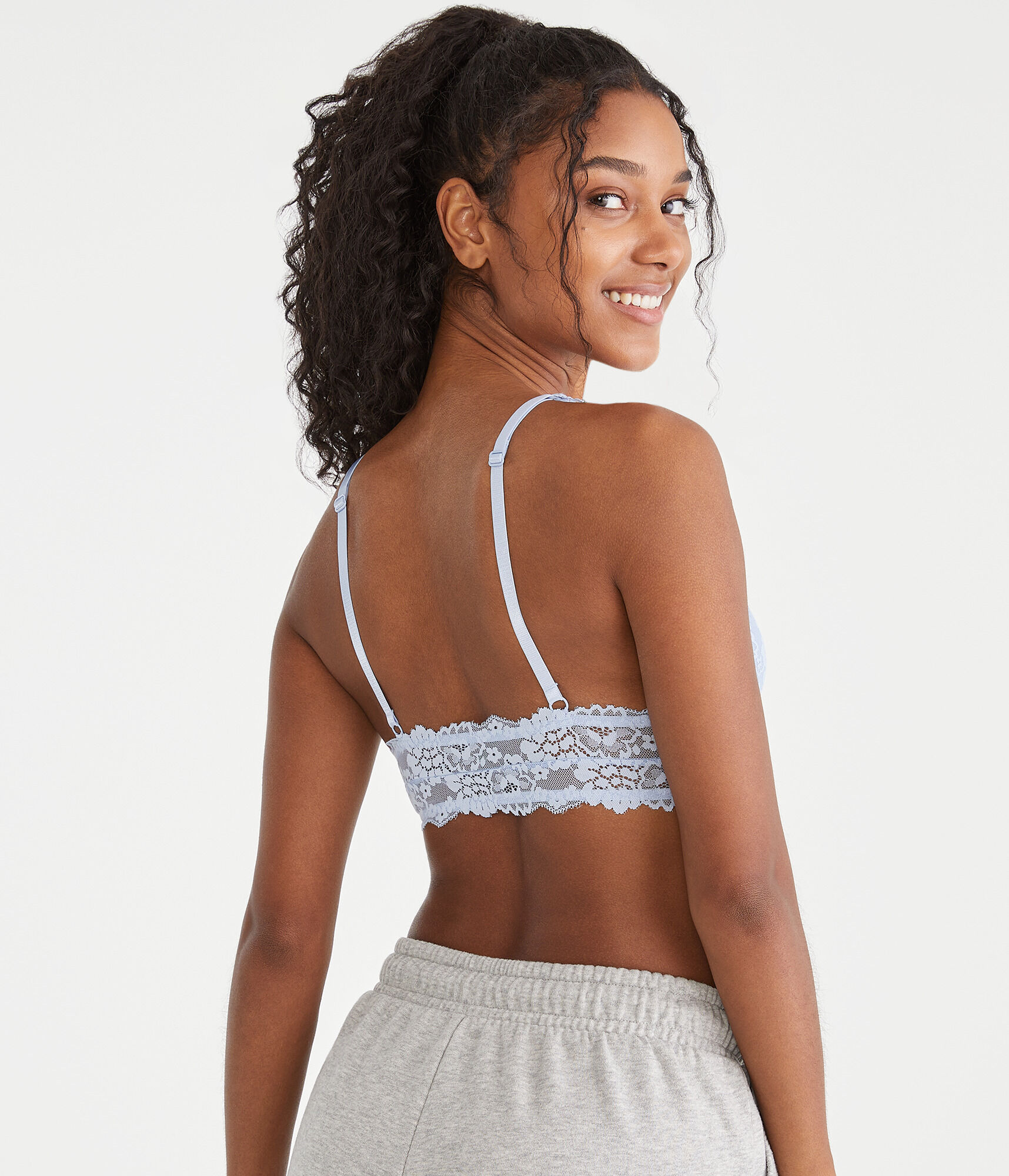 Lace Plunge Bralette