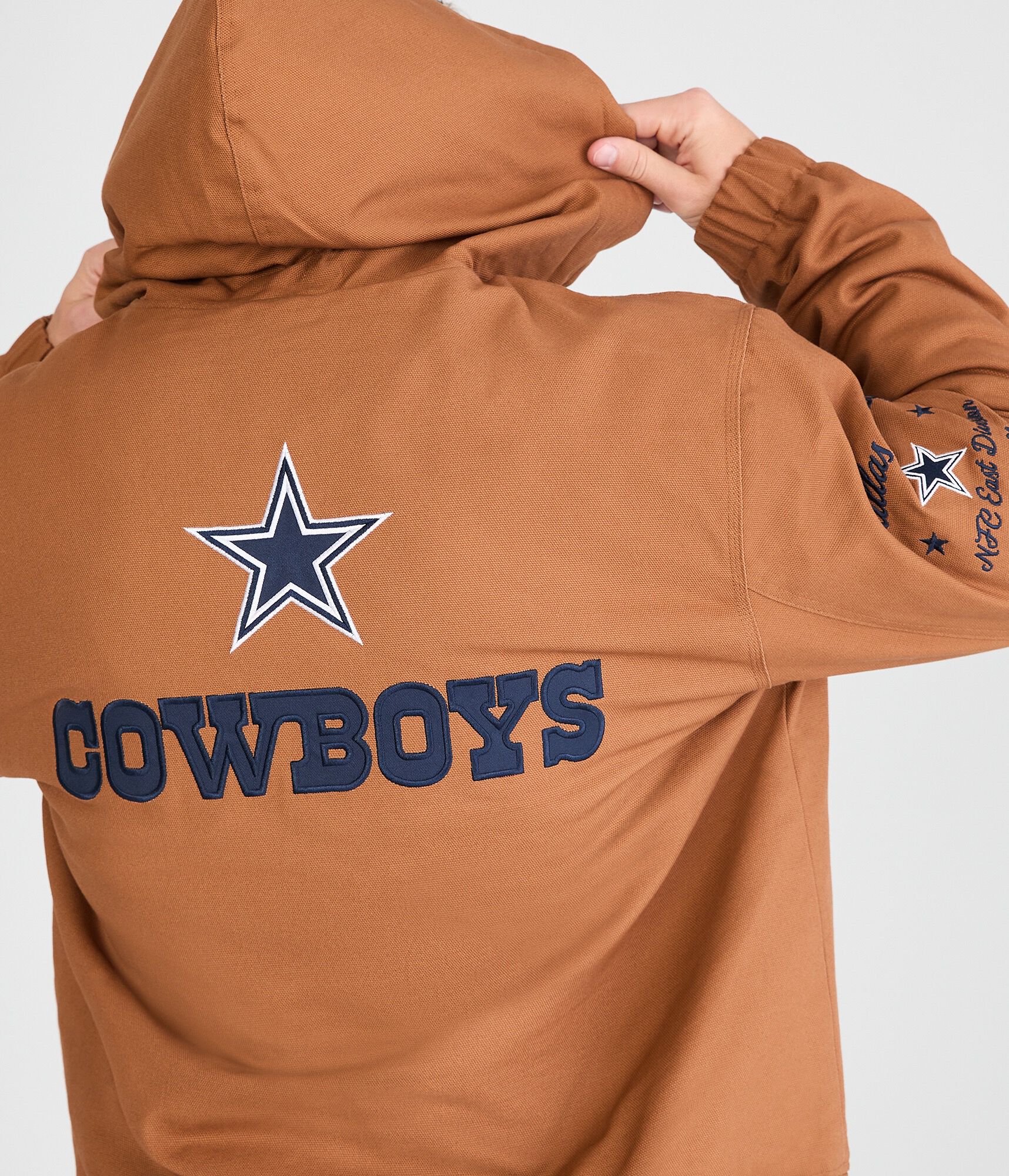 Dallas Cowboys Hooded Workwear Jacket