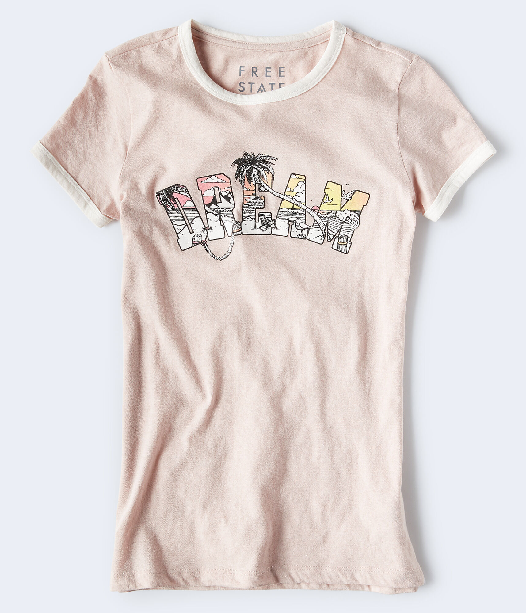 Free State Dream Ringer Graphic Tee