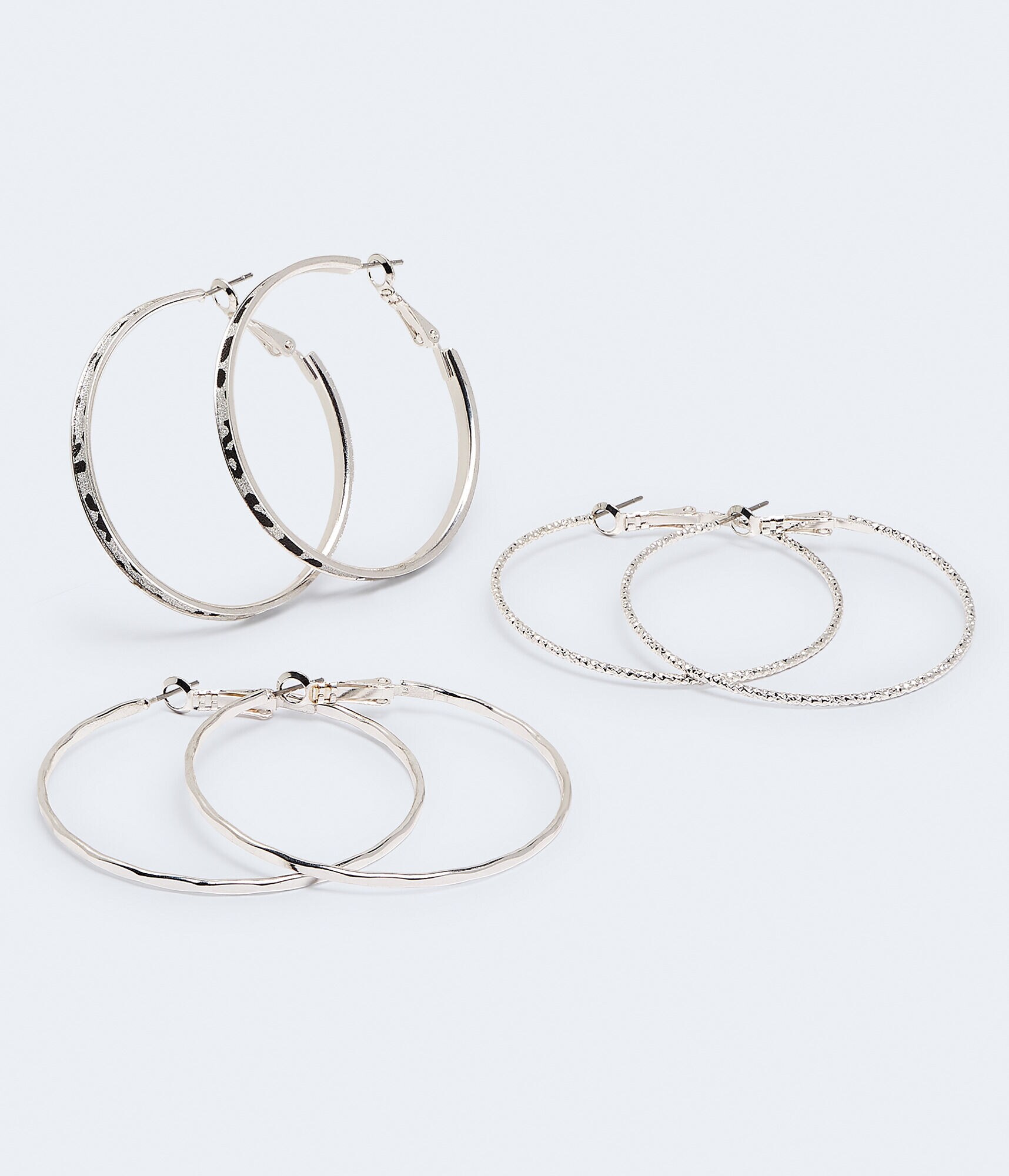 Animal Print Hoop Earring 3-Pack