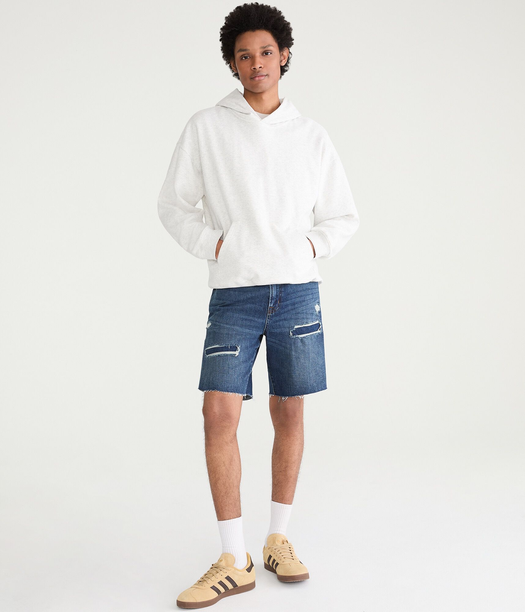 Premium Air Denim Shorts 9"