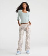 Long Sleeve Buttery Soft Scoop-Neck Tee