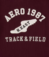 Aero 1987 Track & Field Appliqué Graphic Tee