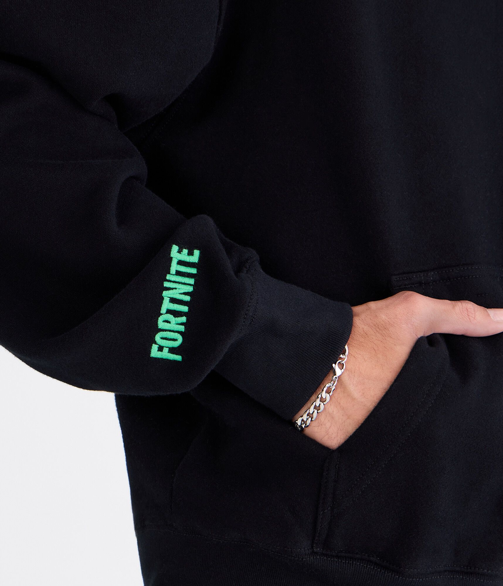 Fortnite Loot Llama Boxy Pullover Hoodie