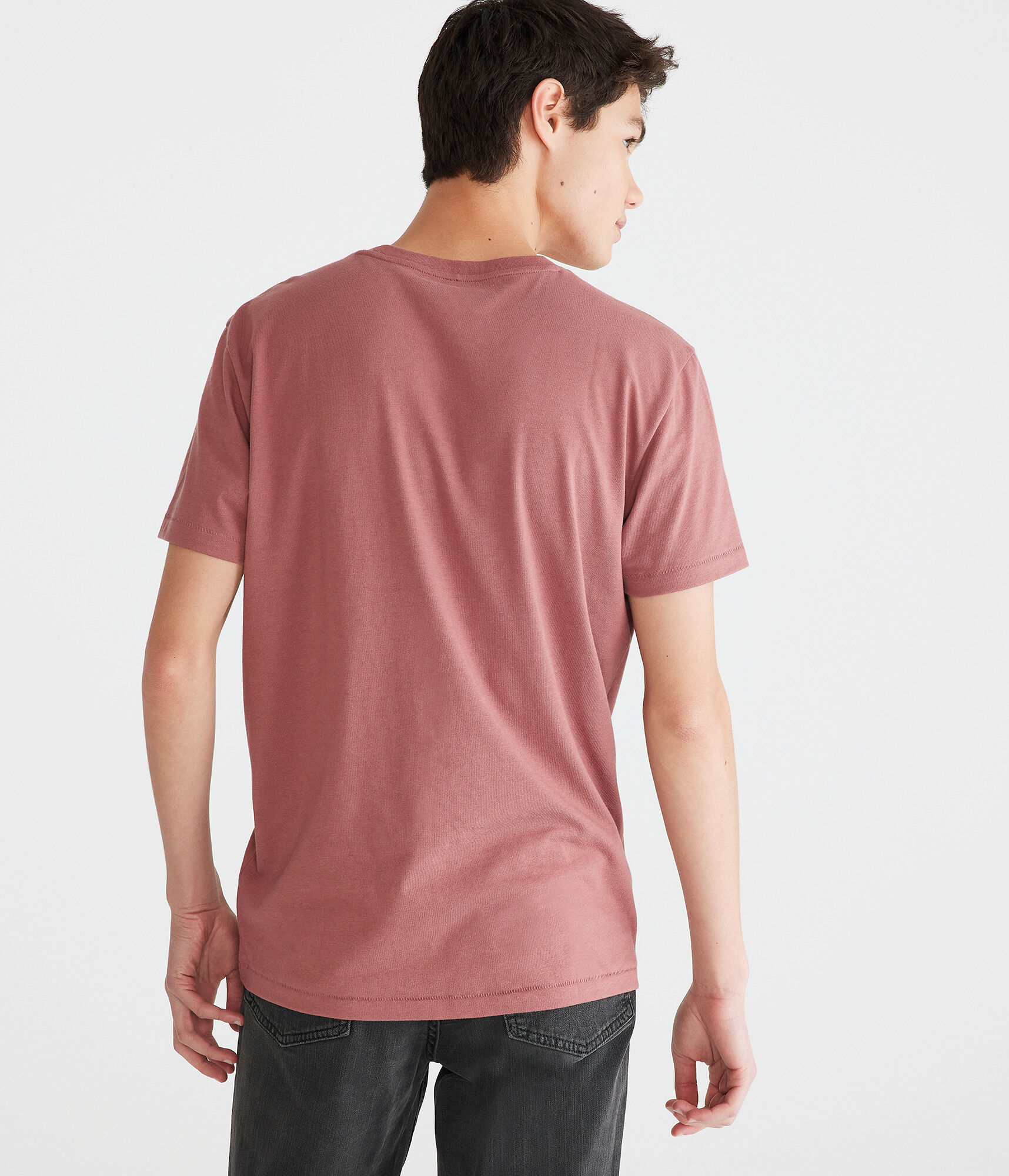 Aeropostale Original Flocked Graphic Tee