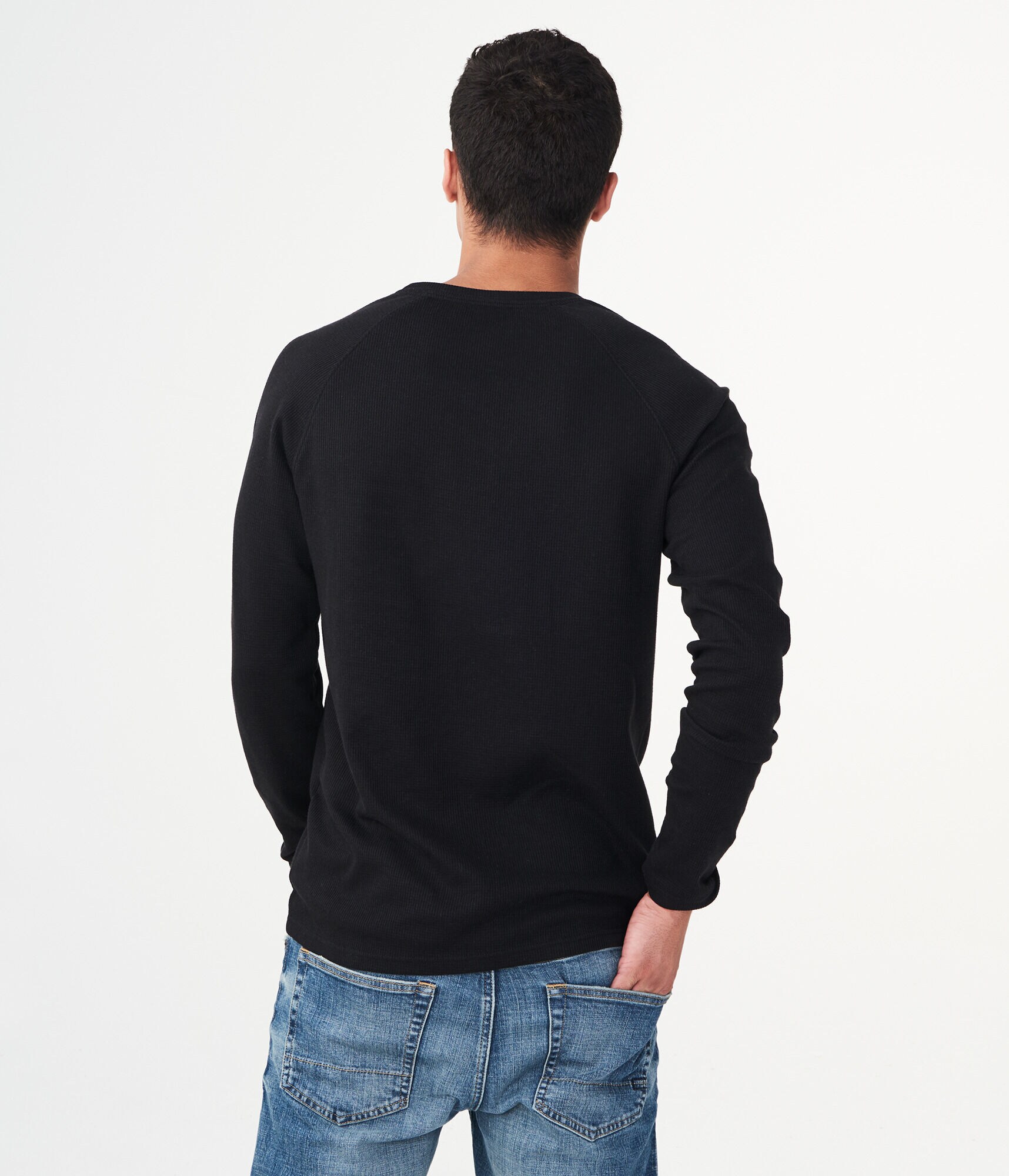 Long Sleeve Thermal Henley