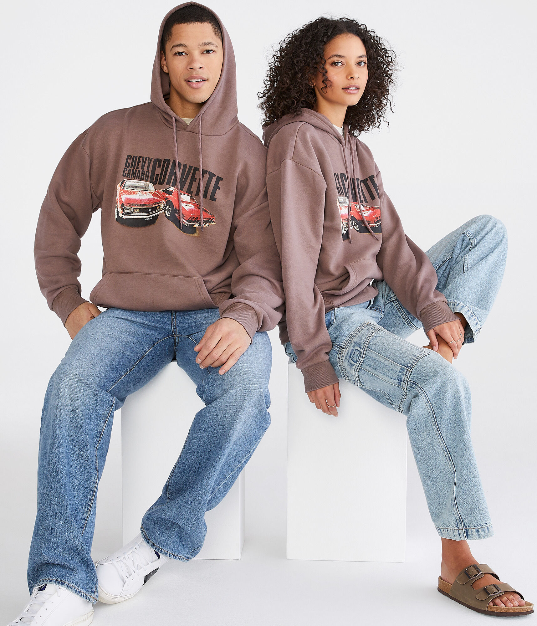 Chevy Camaro Corvette Pullover Hoodie