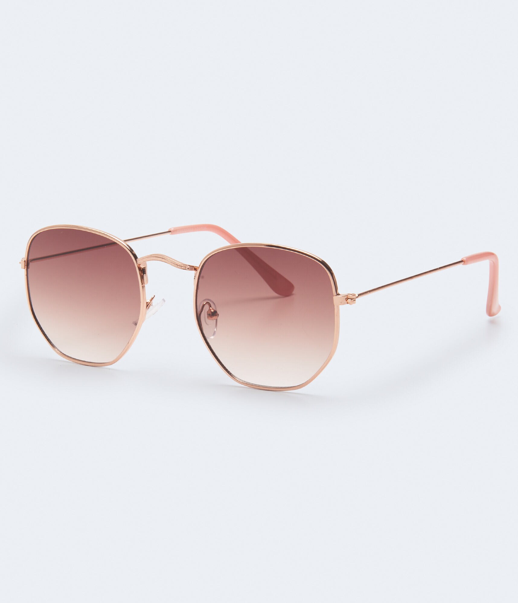 Rounded Geometric Sunglasses