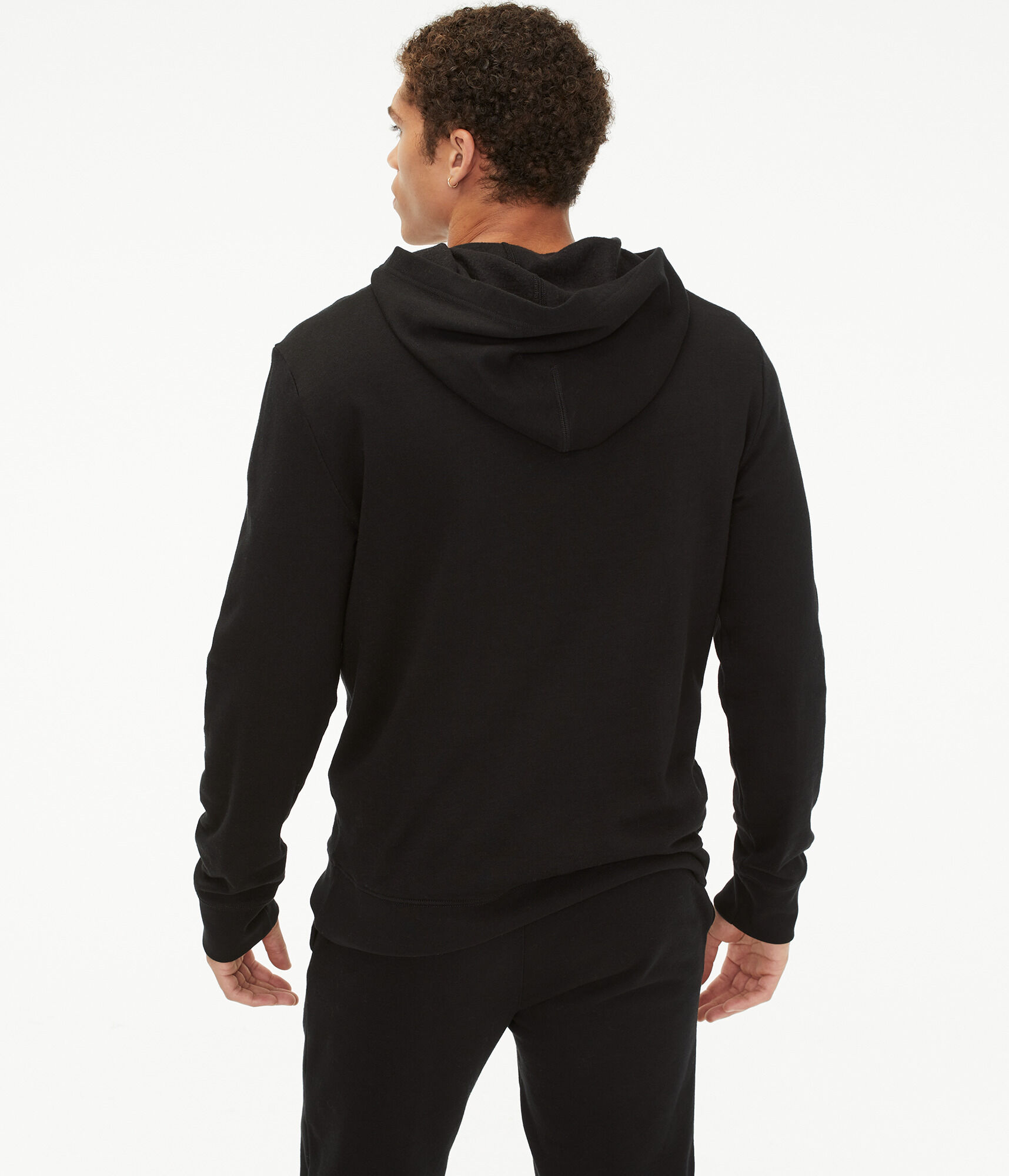 Aero Stripe Logo Pullover Hoodie