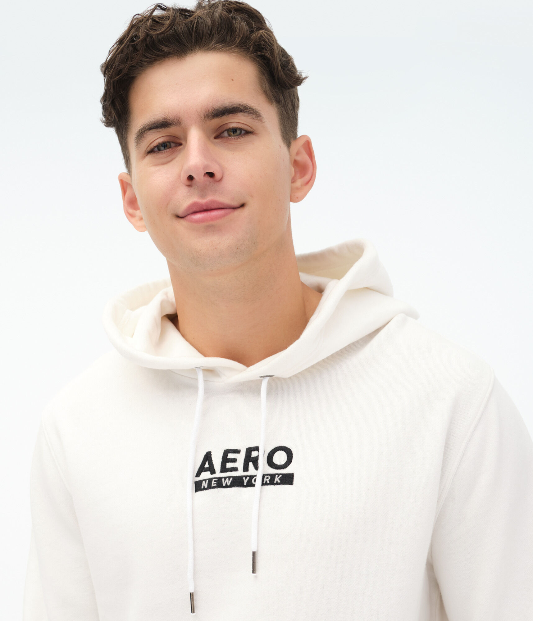 Aero New York Logo Pullover Hoodie