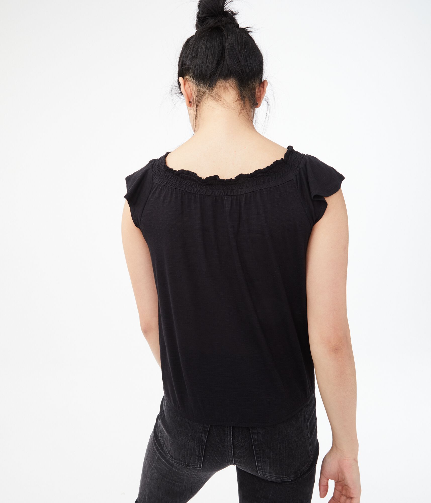 Seriously Soft Smocked Peasant Top