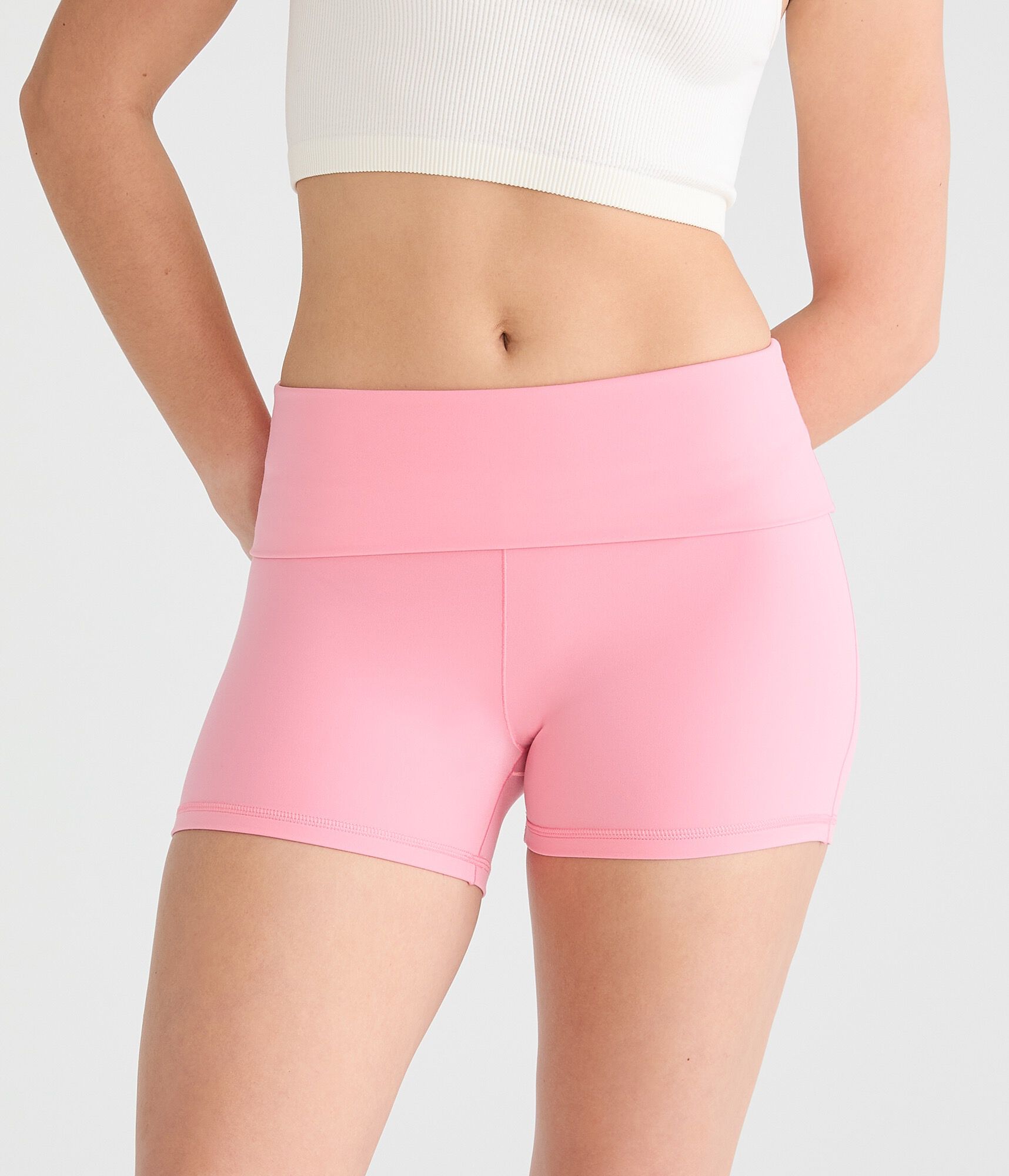 Buttery Soft Fold-Over Booty Shorts