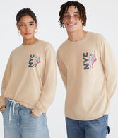 Marvel | Aero Long Sleeve Spider-Man NYC Relaxed Graphic Tee