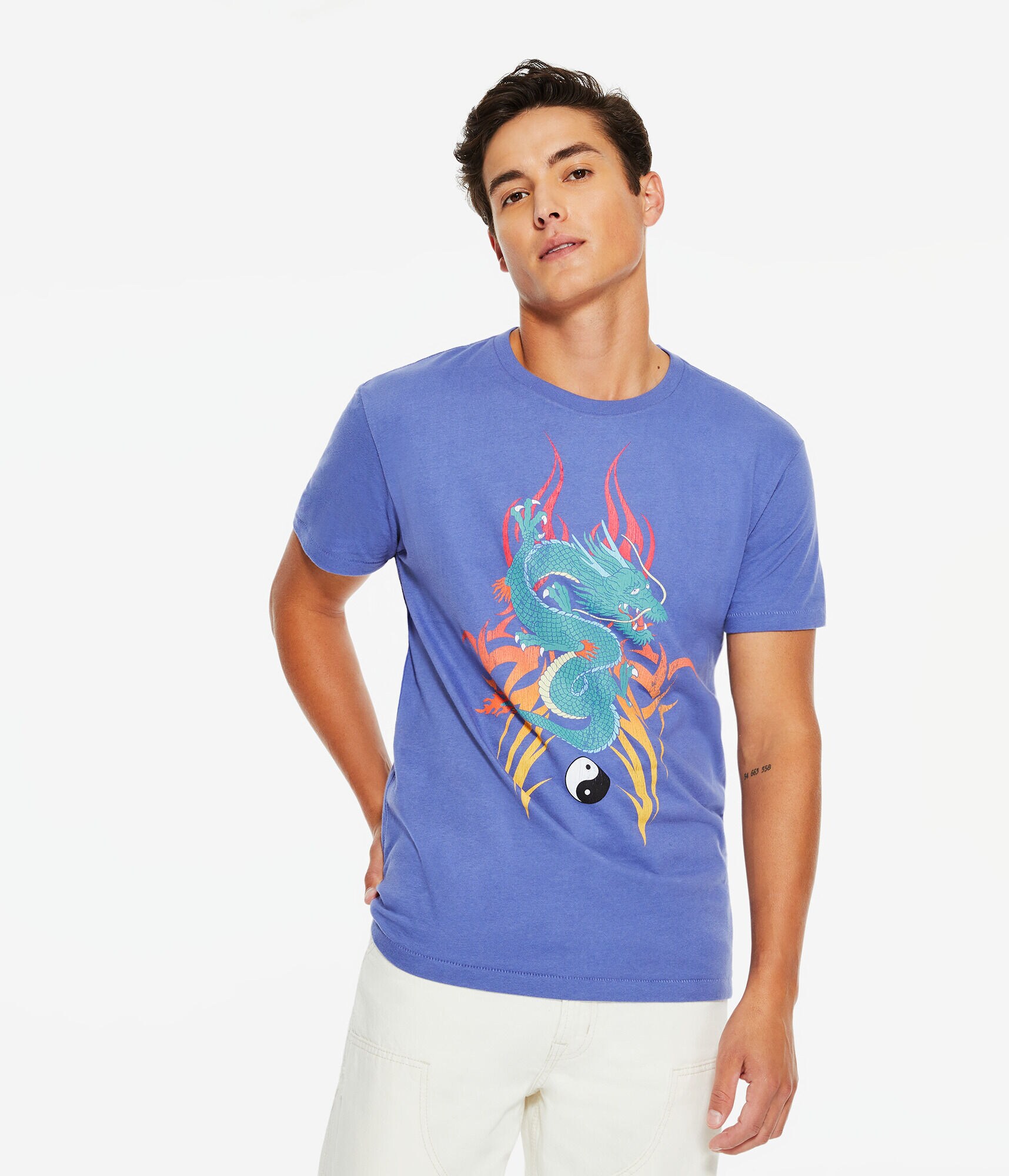 Dragon Yin Yang Graphic Tee