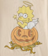 Lisa Simpson Halloween Oversized Graphic Tee