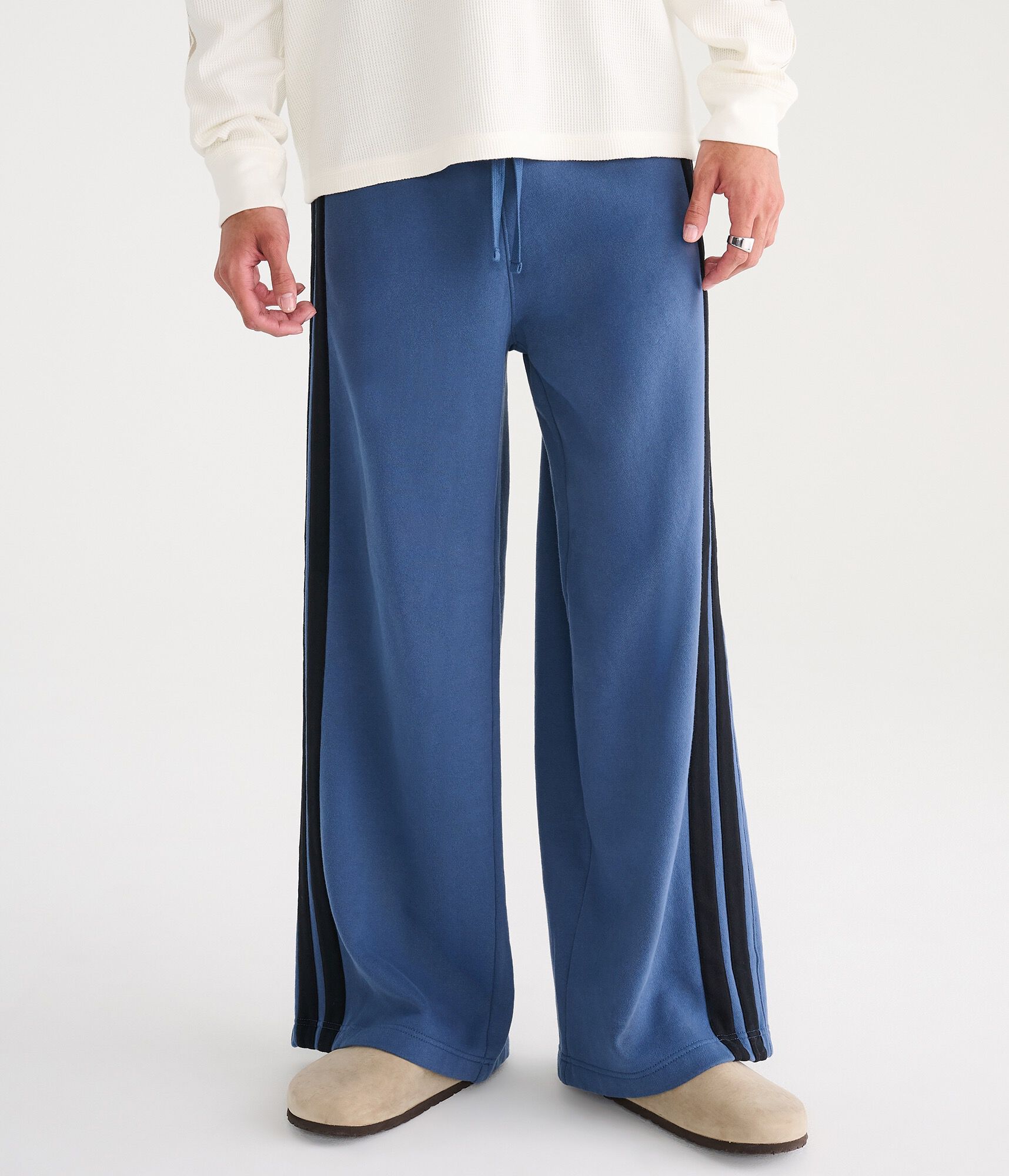 Cloud Soft Striped Super Baggy Sweatpants