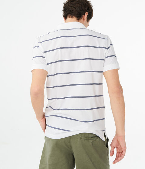 Thin Stripe Jersey Polo Thin Stripe Jersey Polo