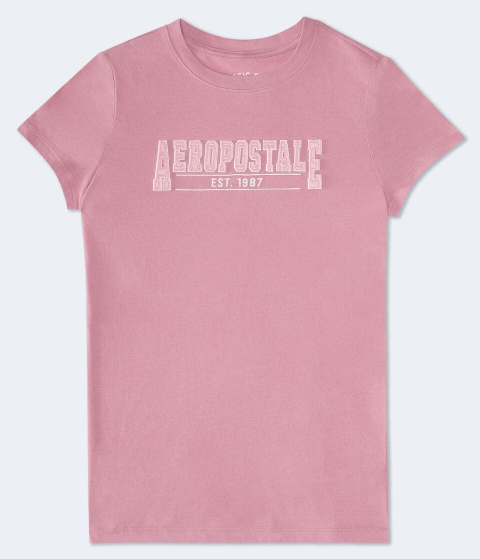 Aeropostale 1987 Appliqué Graphic Tee