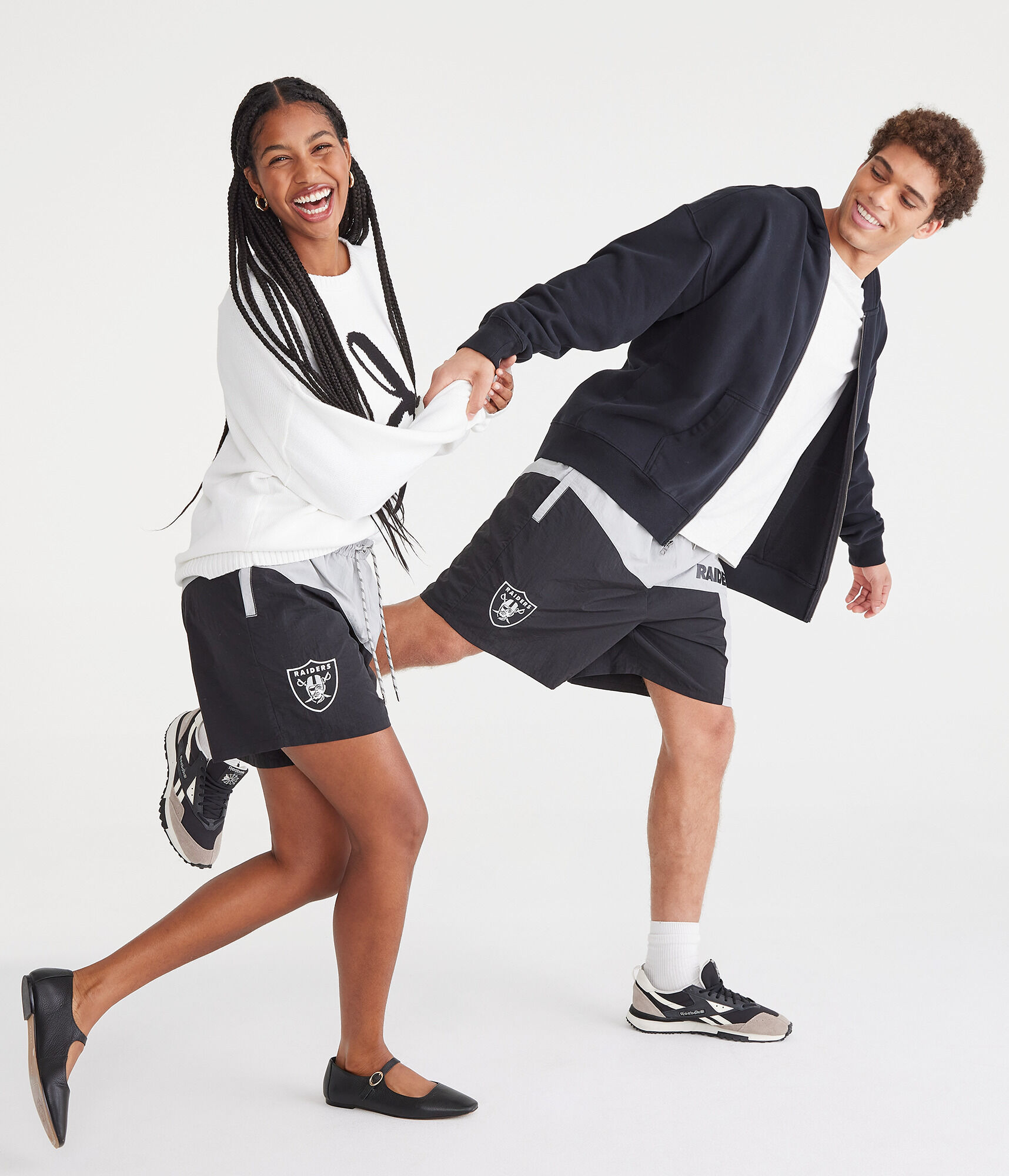 Las Vegas Raiders Nylon Shorts 6.5"