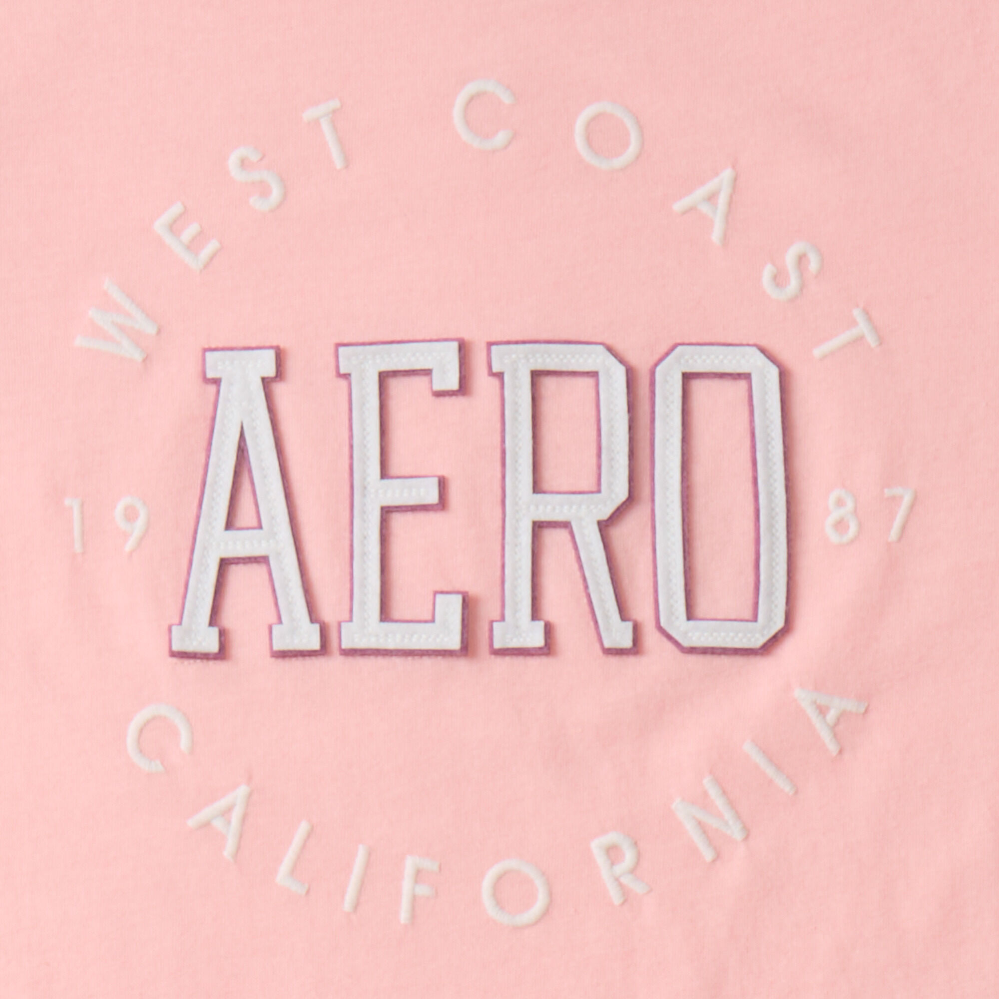 Aero West Coast Appliqu&eacute; Graphic Tee