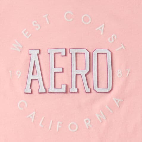 Aero West Coast Appliqué Graphic Tee