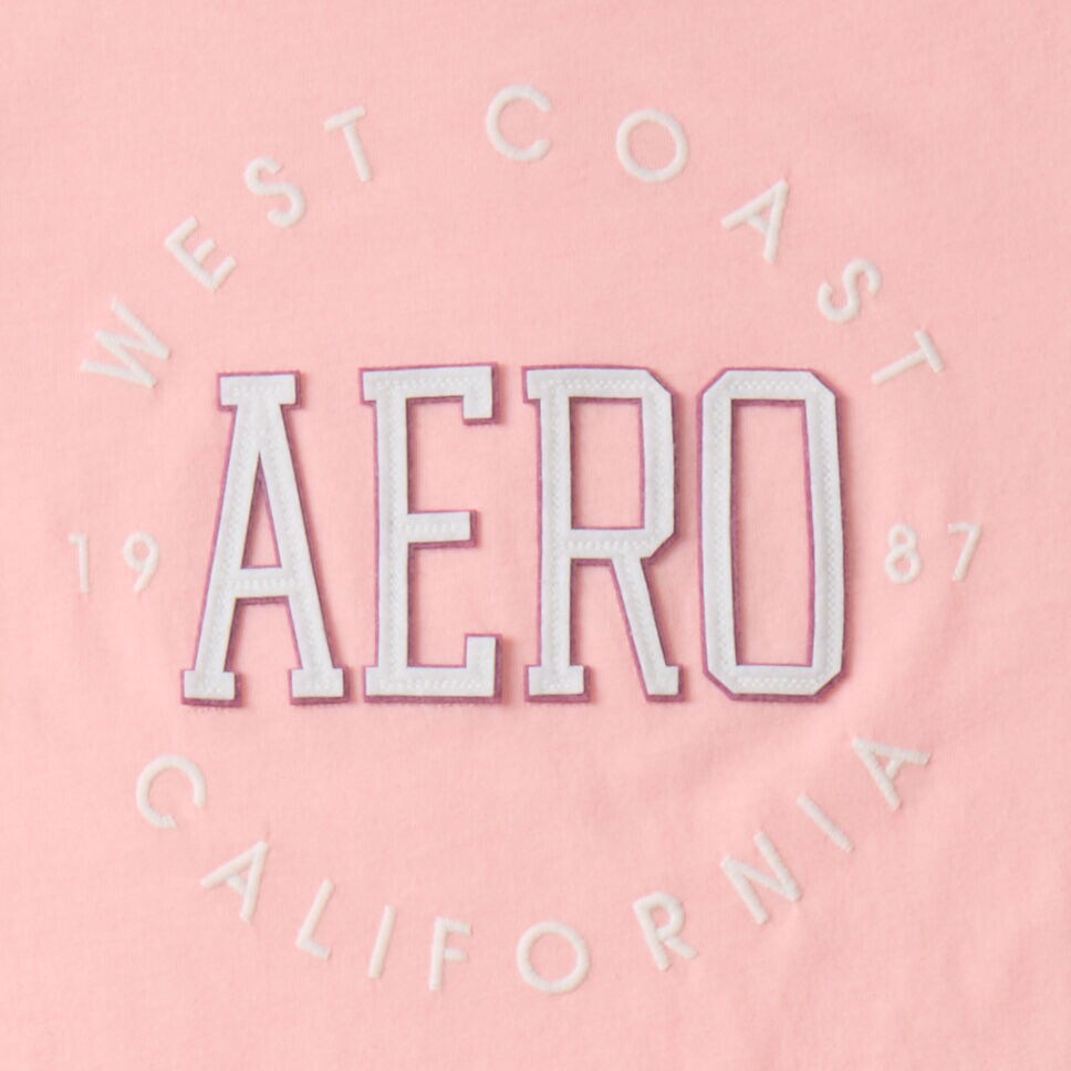 Aero West Coast Appliqué Graphic Tee
